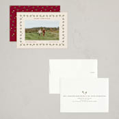 "Framed by Holly" - Holiday Cards in Vintage Holiday by Poised Avenue - Assembled