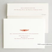 "Decorative Vintage Frame" - Holiday Cards in Candy Cane by Lucrecia Caporale - FREE Recipient Addressing