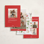 "Warmest Wishes" - Holiday Cards in Red Crab by Sarah Knight - Back of Card Options