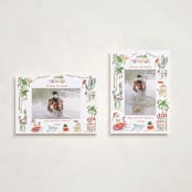 "Warmest Wishes" - Holiday Cards in Red Crab by Sarah Knight - Photo Orientation Options