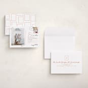"Return Address" - Holiday Cards in Cinnamon by Gwen Bedat - Assembled
