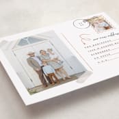 "Return Address" - Holiday Cards in Cinnamon by Gwen Bedat - Detail