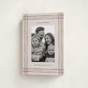 "Merry Little Lines" - Holiday Cards in Gumdrop by Kercia Jane - Folded Card