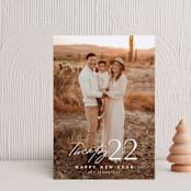 "Meza" - Holiday Cards in Cloud by Ashlee Townsend - Front