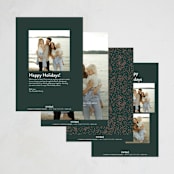 "Corner Scripted" - Holiday Cards in Evergreen by Melanie Severin - Back of Card Options