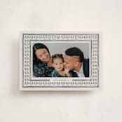 "Little Details" - Holiday Cards in Navy by Claudia Orengo - Front