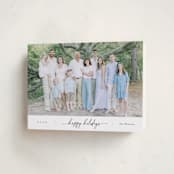 "Together" - Holiday Cards in Winter by Christy Hy Lee - Folded Card