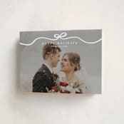 "Bow Tied" - Holiday Cards in Snow by Kaydi Bishop - Folded Card