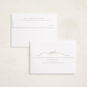 "Bow Tied" - Holiday Cards in Snow by Kaydi Bishop - FREE Recipient Addressing