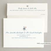 "Family Crest" - Holiday Cards in Blue Spruce by Cass Loh - FREE Recipient Addressing