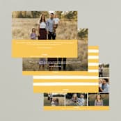 "finding joy" - Holiday Cards in Halo by Creo Study - Back of Card Options