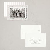 "e v e r g r e e n" - Holiday Cards in Ivory by Sara Hicks Malone - Assembled