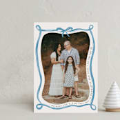 "Make me happy" - Holiday Cards in Sky by Pati Cascino - Front