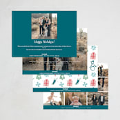"Nailed It" - Holiday Cards in Snow by Jackie Crawford - Back of Card Options