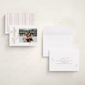"Lit up" - Holiday Cards in Taupe by Stacey Meacham - Assembled