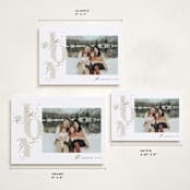 "Lit up" - Holiday Cards in Taupe by Stacey Meacham - Formats Available