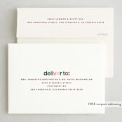 "Vibrant Disney Mickey" - Holiday Cards in Cranberry by Ellen Schlegelmilch - FREE Recipient Addressing