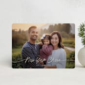 "Faubourg" - Holiday Cards in Pudding by Leia Matt - Front