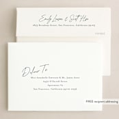 "Textural canvas" - Holiday Cards in Seaside by Stacey Meacham - FREE Recipient Addressing