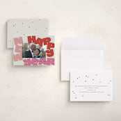 "Fun New Year" - Holiday Cards in Gumdrop by Lori Wemple - Assembled