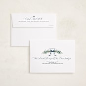 "Festive Vine" - Holiday Cards in Twilight by Susan Moyal - FREE Recipient Addressing