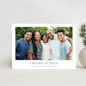 "Tailored" - Holiday Cards in Wreath by Megan Davis - Front