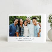 "Tailored" - Holiday Cards in Wreath by Megan Davis - Folded Card
