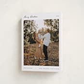 "Christmas Card" - Holiday Cards in Snowcap by Pixel and Hank - Folded Card