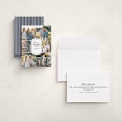 "Elegant Emblem" - Holiday Cards in Night Sky by Ekko Studio - Assembled