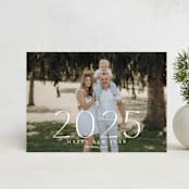 "Chapter 2025" - Holiday Cards in Snow by Yaling Hou Suzuki - Front