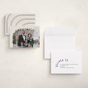 "Curve" - Holiday Cards in Eggnog by Brianne Larsen - Assembled