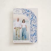 "Peaceful Arch" - Holiday Cards in Porcelain by Elly - Front