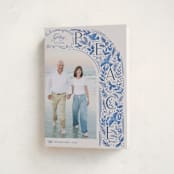 "Peaceful Arch" - Holiday Cards in Porcelain by Elly - Folded Card