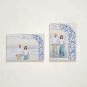 "Peaceful Arch" - Holiday Cards in Porcelain by Elly - Photo Orientation Options