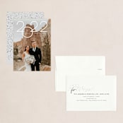 "Full Circle" - Holiday Cards in Snow by Adelyn T. - Assembled
