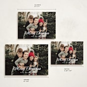 "Come Together" - Holiday Cards in First Snow by Casey Miller - Formats Available