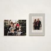 "Come Together" - Holiday Cards in First Snow by Casey Miller - Photo Orientation Options