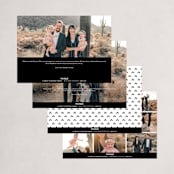 "Many memories" - Holiday Cards in Cotton by Stacey Meacham - Back of Card Options