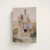 "Beach Town" - Holiday Cards in Sand by Ani Somi - Folded Card