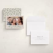 "Classically" - Holiday Cards in Fir by Everett Paper Goods - Assembled