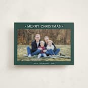 "Dotted" - Holiday Cards in Pine by Carolyn MacLaren - Front