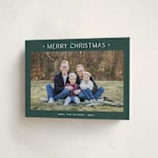 "Dotted" - Holiday Cards in Pine by Carolyn MacLaren - Folded Card