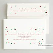 "Family Tree" - Holiday Cards in Merlot by fatfatin - FREE Recipient Addressing