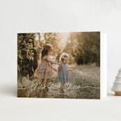 "Faubourg" - Holiday Cards in Pudding by Leia Matt - Folded Card