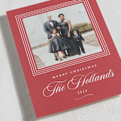 "Merry Love" - Holiday Cards in Ruby by Alston Foster - Detail