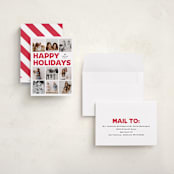 "Memory Squares" - Holiday Cards in Snow by Maria Alou - Assembled