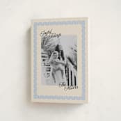 "Jovie" - Holiday Cards in Frost by Pati Cascino - Folded Card