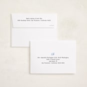 "Jovie" - Holiday Cards in Frost by Pati Cascino - FREE Recipient Addressing