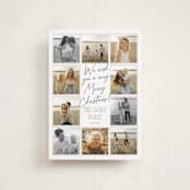 "Christmas Candids" - Holiday Cards in Snow by Robert and Stella - Front