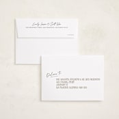 "Christmas Candids" - Holiday Cards in Snow by Robert and Stella - FREE Recipient Addressing